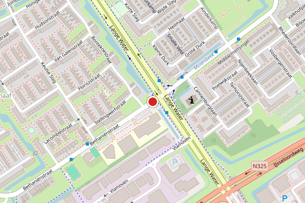 Brandweer-melding op Bethanienstraat, Arnhem op 28 juni, kaart-overzicht