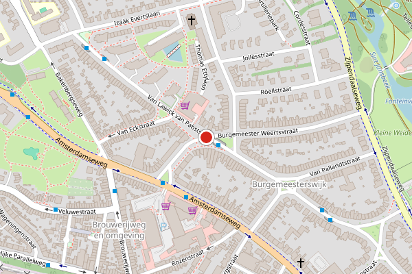 Brandweer-melding op Van Lawick van Pabststraat, Arnhem op 29 juni, kaart-overzicht