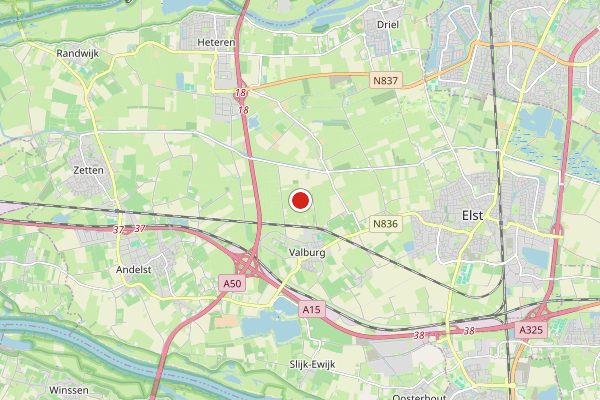 Brandweer-melding op FLEVOLAND op 29 juni, kaart-overzicht