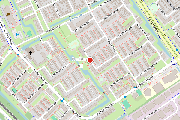 Brandweer-melding op Karel Doormanstraat, Arnhem op 6 mei, kaart-overzicht