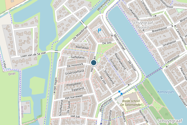 Politie-melding op Het Lemoen, Arnhem op 30 juni, kaart-overzicht