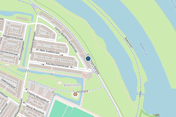 Politie-melding op Malburgse Bandijk, Arnhem op 2 juli, kaart-overzicht