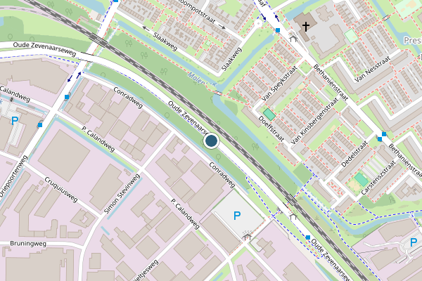 Politie-melding op Oude Zevenaarseweg, Arnhem op 3 juli, kaart-overzicht