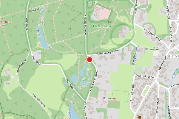 Brandweer-melding op Kneppelhoutweg, Oosterbeek op 7 juli, kaart-overzicht