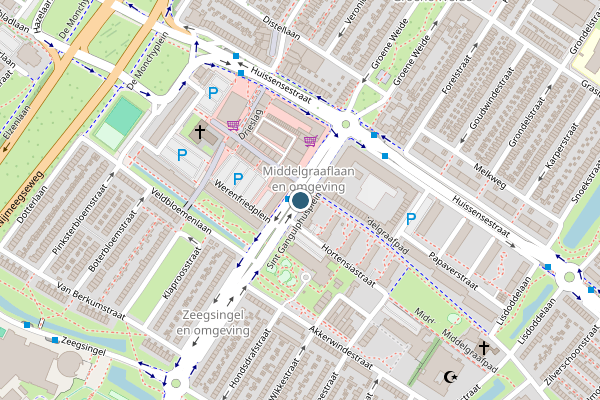 Politie-melding op St. Gangulphusplein, Arnhem op 9 juli, kaart-overzicht