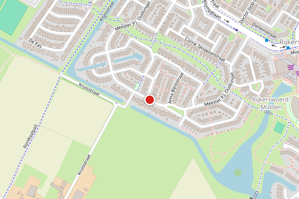 Brandweer-melding op Mr. P.J. Oudsingel, Arnhem op 9 juli, kaart-overzicht