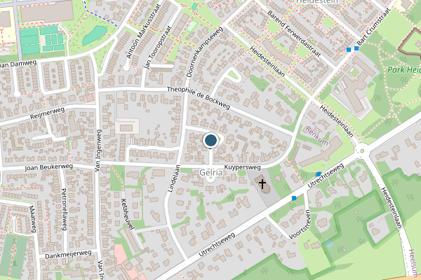 Politie-melding op Gelria, Renkum op 9 juli, kaart-overzicht