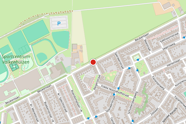 Brandweer-melding op Beukenlaan, Arnhem op 9 mei, kaart-overzicht
