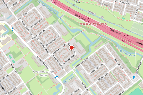 Brandweer-melding op Matenalaan, Arnhem op 11 juli, kaart-overzicht
