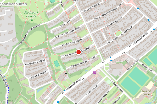 Brandweer-melding op De Savornin Lohmanlaan, Arnhem op 19 juli, kaart-overzicht