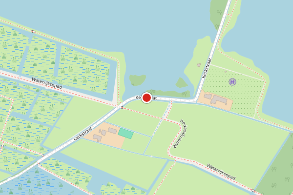 Brandweer-melding op Kerkstraat, Elst GE op 20 juli, kaart-overzicht