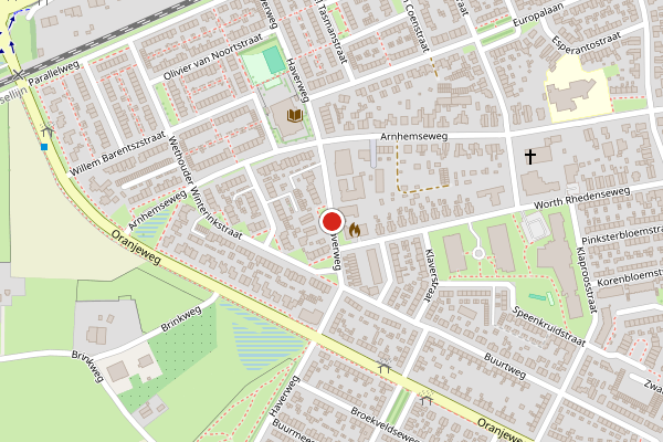 Brandweer-melding op Haverweg, Rheden op 28 juli, kaart-overzicht