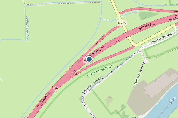 Politie-melding op Velp GE op 28 juli, kaart-overzicht