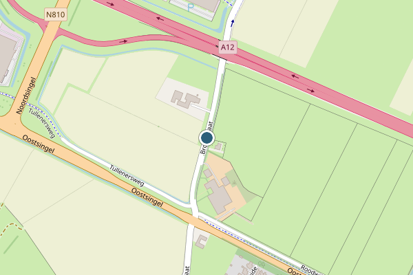 Politie-melding op Broekstraat, Duiven op 29 juli, kaart-overzicht