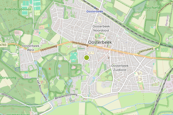 Ambulance-melding op Oosterbeek op 1 augustus, kaart-overzicht
