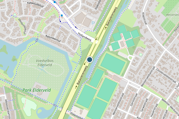 Politie-melding op Batavierenweg, Arnhem op 2 augustus, kaart-overzicht