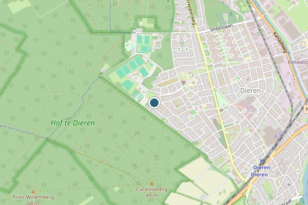 Politie-melding op Boorstraat Hardinxveld-Giessend, Dieren op 2 augustus, kaart-overzicht