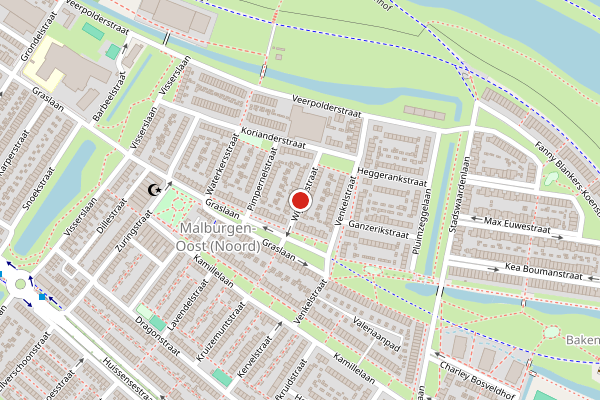 Brandweer-melding op Wijnruitstraat, Arnhem op 3 augustus, kaart-overzicht