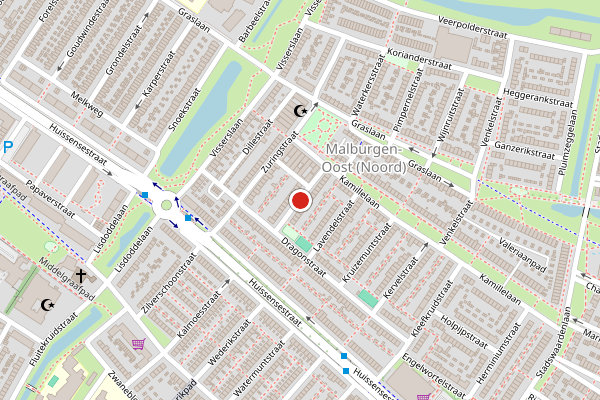 Brandweer-melding op Lepelbladstraat, Arnhem op 3 augustus, kaart-overzicht