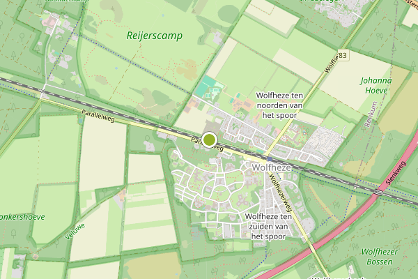 Ambulance-melding op Wolfheze op 3 augustus, kaart-overzicht