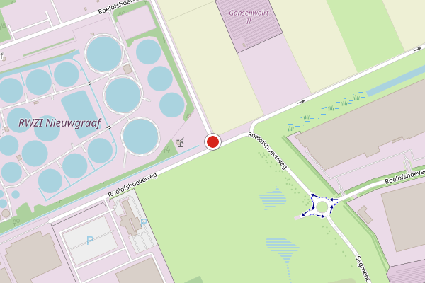 Brandweer-melding op Roelofshoeveweg, Duiven op 7 augustus, kaart-overzicht