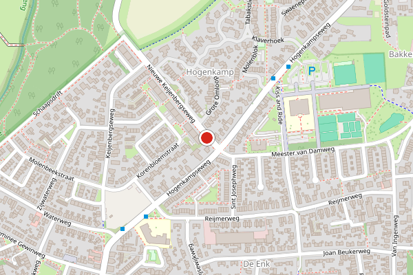 Brandweer-melding op Nieuwe Keijenbergseweg, Renkum op 26 mei, kaart-overzicht