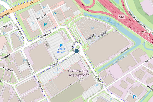 Politie-melding op Nieuwgraaf, Duiven op 31 mei, kaart-overzicht