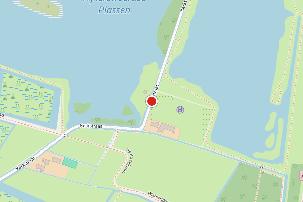 Brandweer-melding op Kerkstraat, Elst GE op 31 mei, kaart-overzicht