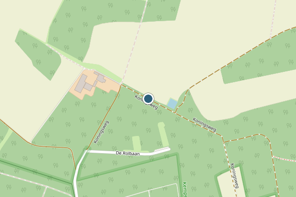 Politie-melding op Koningsweg, Arnhem op 31 mei, kaart-overzicht
