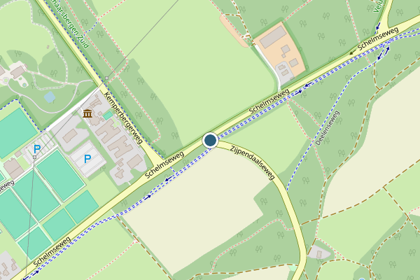 Politie-melding op Zijpendaalseweg, Arnhem op 9 juni, kaart-overzicht