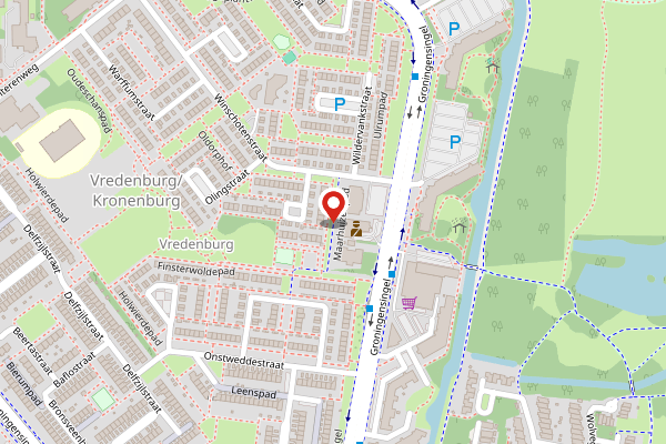 Brandweer-melding op Maarhuizenpad, Arnhem op 2 mei, kaart-overzicht