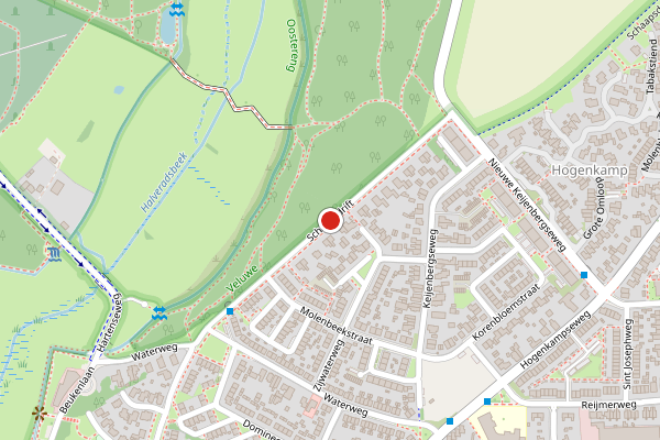 Brandweer-melding op Schaapsdrift, Renkum op 11 juni, kaart-overzicht