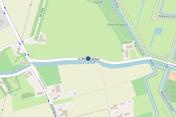 Politie-melding op 1e Weteringsewal, Elst GE op 12 juni, kaart-overzicht
