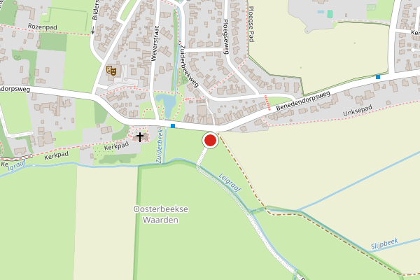 Brandweer-melding op Polderweg, Oosterbeek op 1 mei, kaart-overzicht