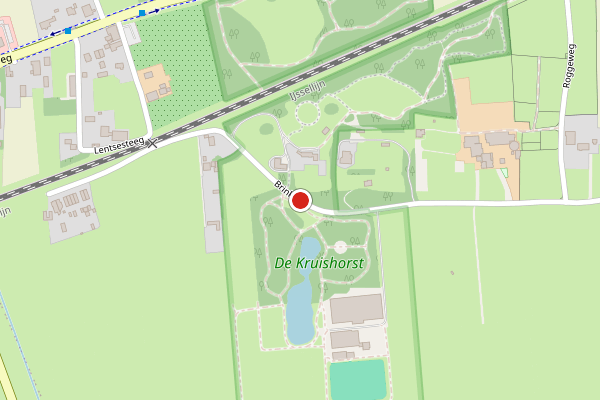 Brandweer-melding op Brinkweg, Rheden op 21 juni, kaart-overzicht
