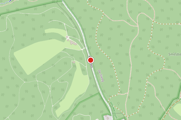 Brandweer-melding op Rozenbos, Rheden op 24 juni, kaart-overzicht