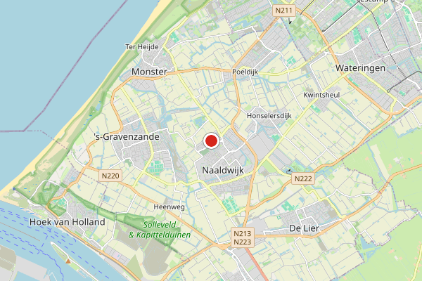 Brandweer-melding op Zieke/dode, Dieren op 18 april, kaart-overzicht